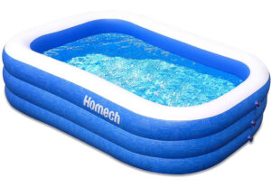 Homech Family Inflatable Swimming Pool, 118